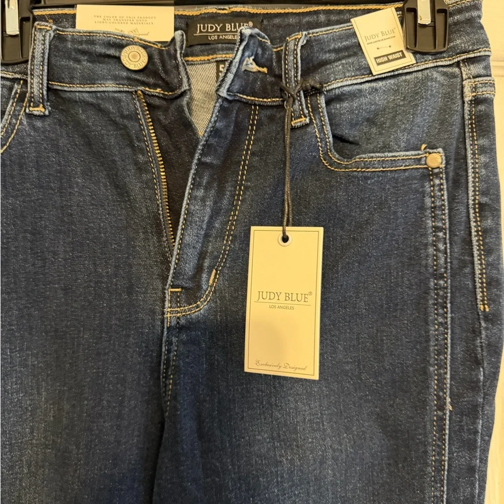 Judy Blue Indigo High-Rise Skinny Jeans - Picture 1 of 3